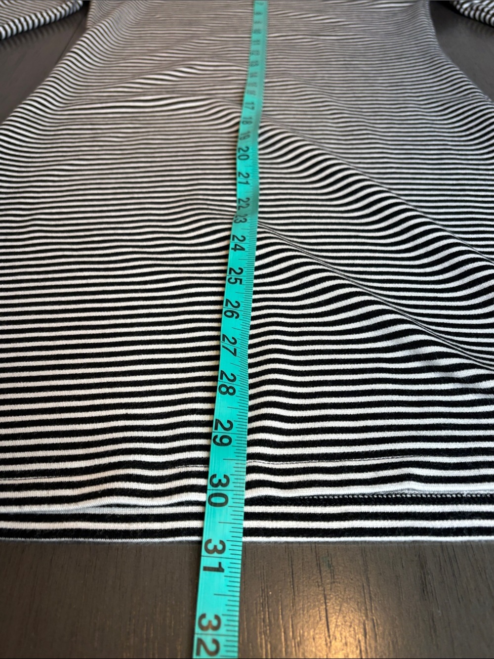 🖤 French Connection Black White Striped Stretch Dress Women’s Size 4 Mini 🖤 - Picture 10 of 13